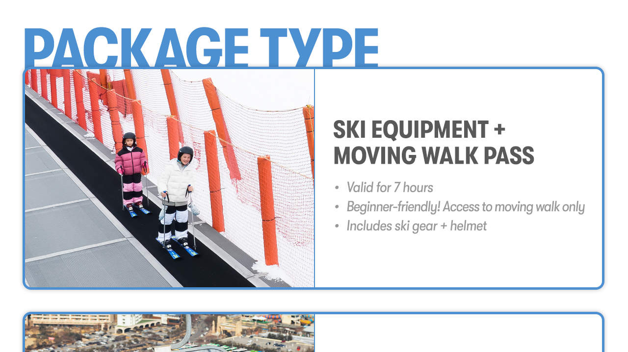 Vé cáp treo và thuê thiết bị tại Công viên Vivaldi, Khu nghỉ dưỡng trượt tuyết Sono